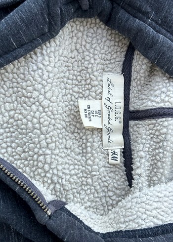 s Beden gri Renk H&M Hoodie Ceket