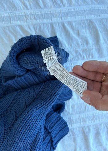 m Beden Zara Vintage Kalın Örgü Kazak