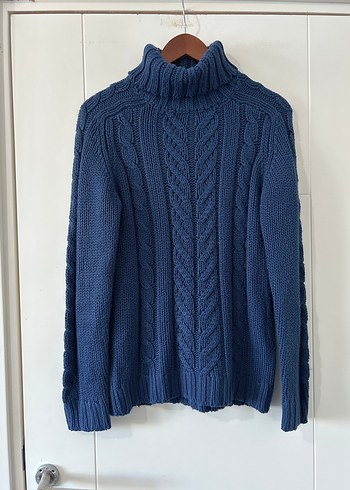 Zara Vintage Kalın Örgü Kazak