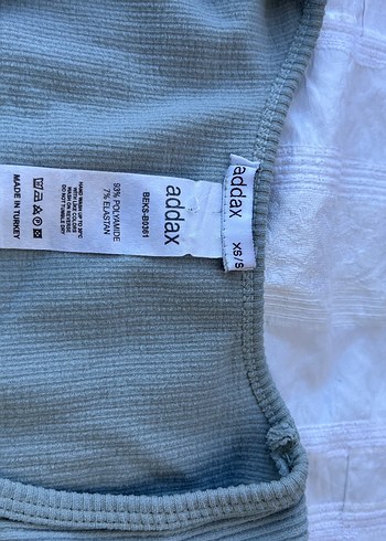 s Beden gri Renk Addax Seamless Crop Bluz