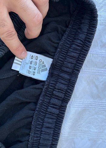 46 Beden sarı Renk Adidas Vintage Oversize Futbol Şort