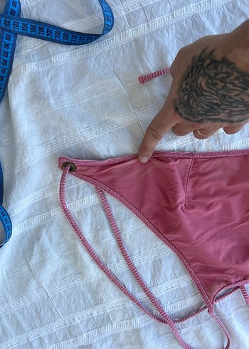 Oysho Bağlamalı Bikini Üstü - Görsel 4