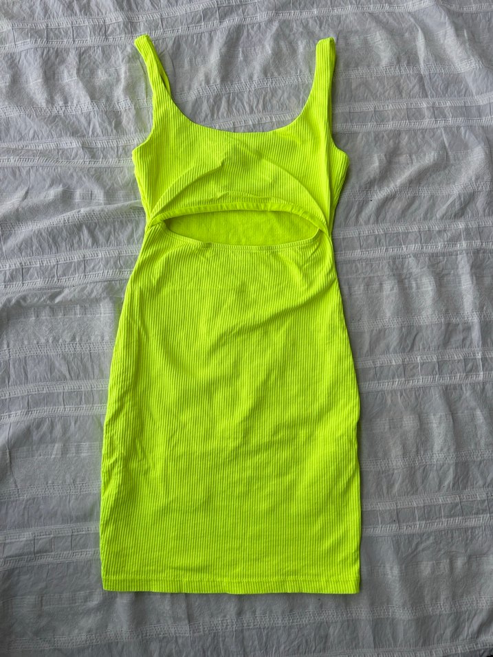 Pull&Bear Ribbed Elbise - Görsel 4