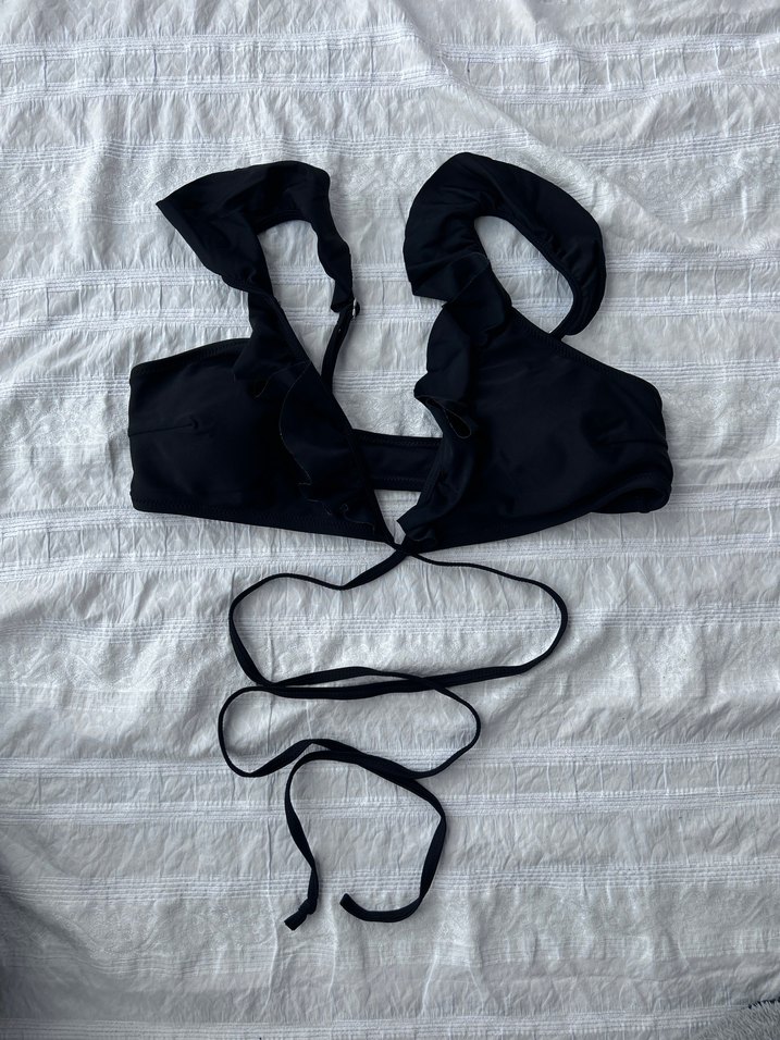 Bağlamalı Bikini Üstü - Görsel 4