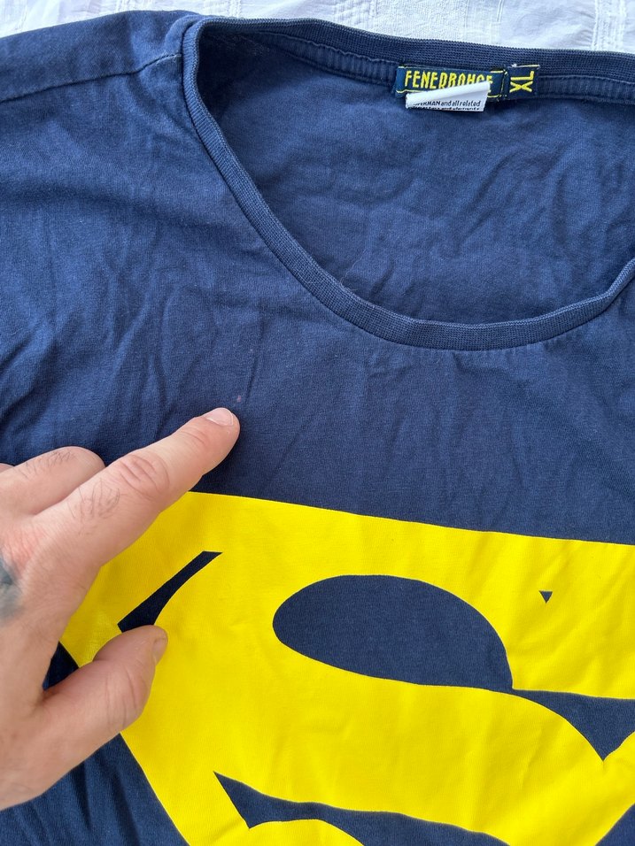 Fenerbahçe Superman Baskılı Tshirt - Görsel 3