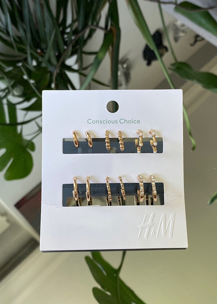 H&M 6lı Küpe Seti - Görsel 2