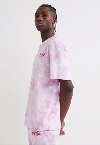 m Beden mor Renk Yeni Sezon H&M Oversize Tshirt