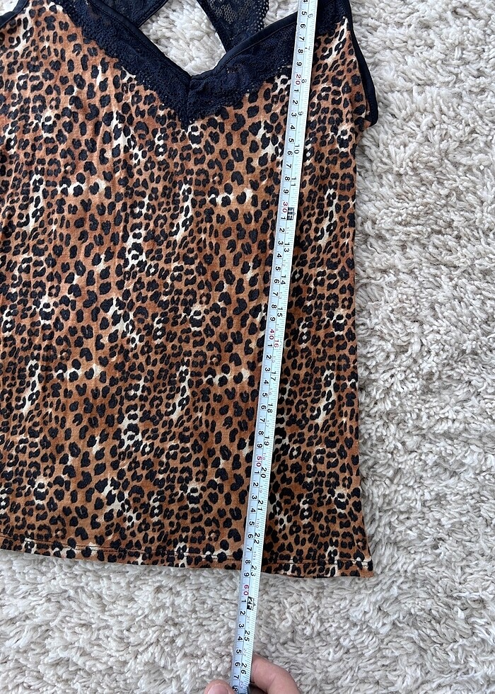 La Senza Askılı Leopar Üst - Görsel 5