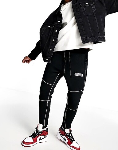 Pull&Bear Reflektörlü Jogger - Görsel 5