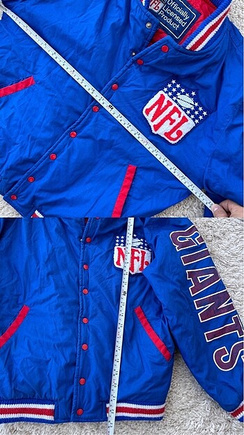 NFL Giants Vintage Ceket - Görsel 6