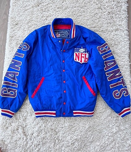 m Beden NFL Giants Vintage Ceket