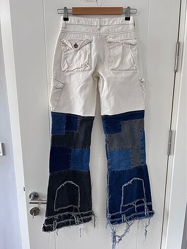 Jaded London Patched Cargo Jean - Görsel 6