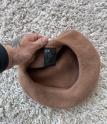 Beden camel Renk H&M Ressam Şapka