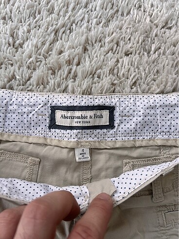 xl Beden camel Renk Abercrombie&Fitch Mini Şort