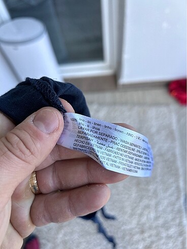 Zara Kuşaklı Keten Şort - Görsel 7