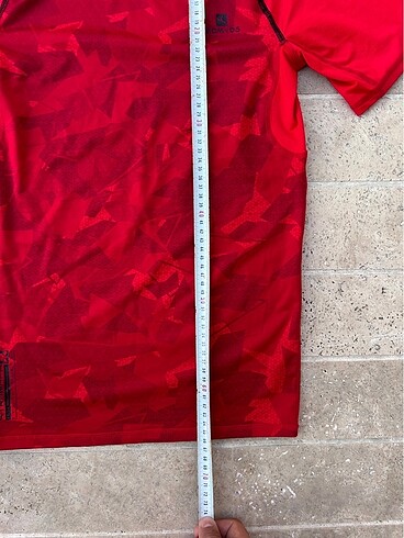 s Beden kırmızı Renk Decathlon Domyos Spor Tshirt