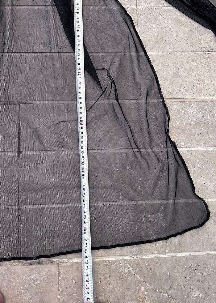 Tül Transparan Pareo - Görsel 3