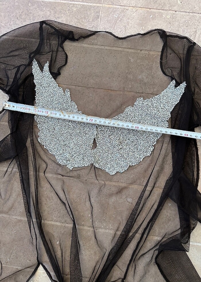 Tül Transparan Pareo - Görsel 4