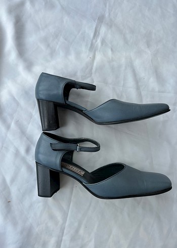 Vintage Love Vintage Deri Topuklu
