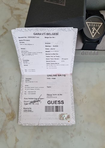 Guess Siyah Kadın Saat - Görsel 7