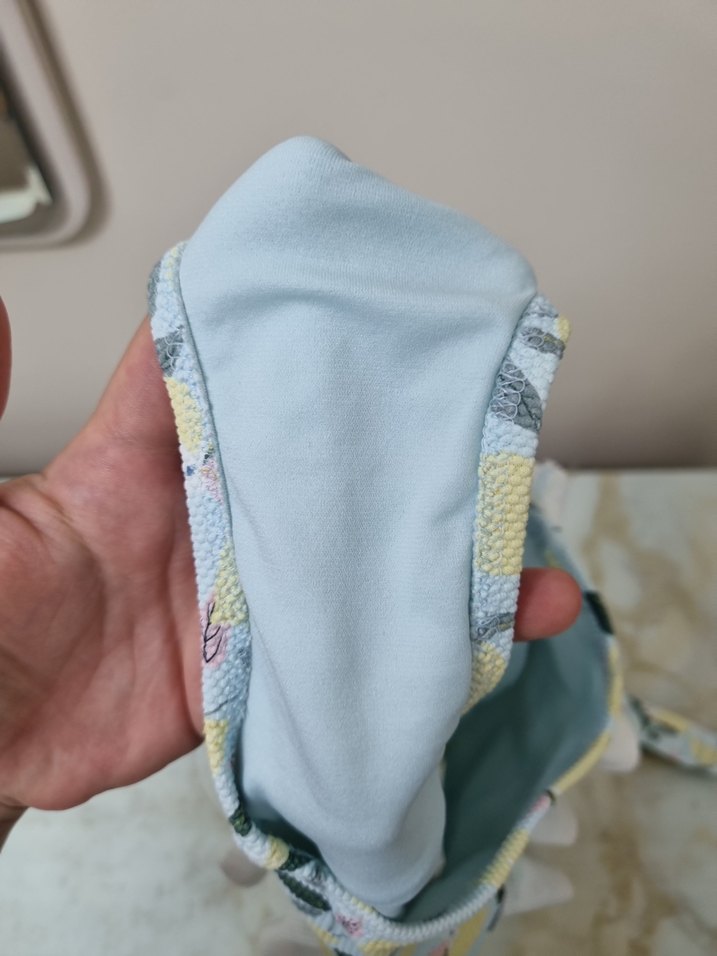 Sarı Desenli Bikini - Görsel 5