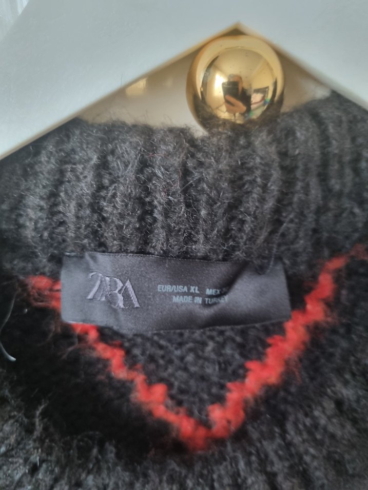 Zara orjinal Örgü Süveter - Görsel 2