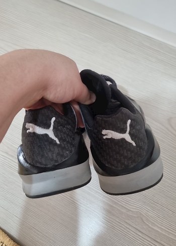 Puma orjinal puma Siyah Gri Spor Kadın Sneakers