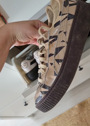 orjinal Puma Kadın Platform Spor Ayakkabı - Görsel 4