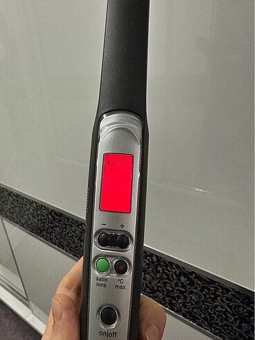 Braun düzleştirici yepyeni sağlam sorunu yok