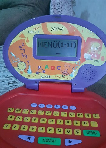 Mor Renkli Eğitici Oyuncak Dizüstü - Görsel 2