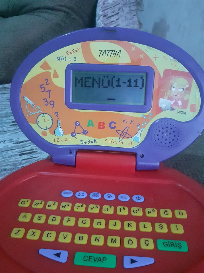 Mor Renkli Eğitici Oyuncak Dizüstü - Görsel 2