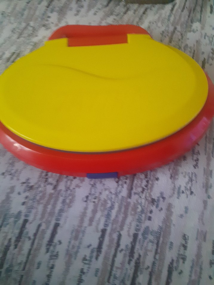 Mor Renkli Eğitici Oyuncak Dizüstü - Görsel 3