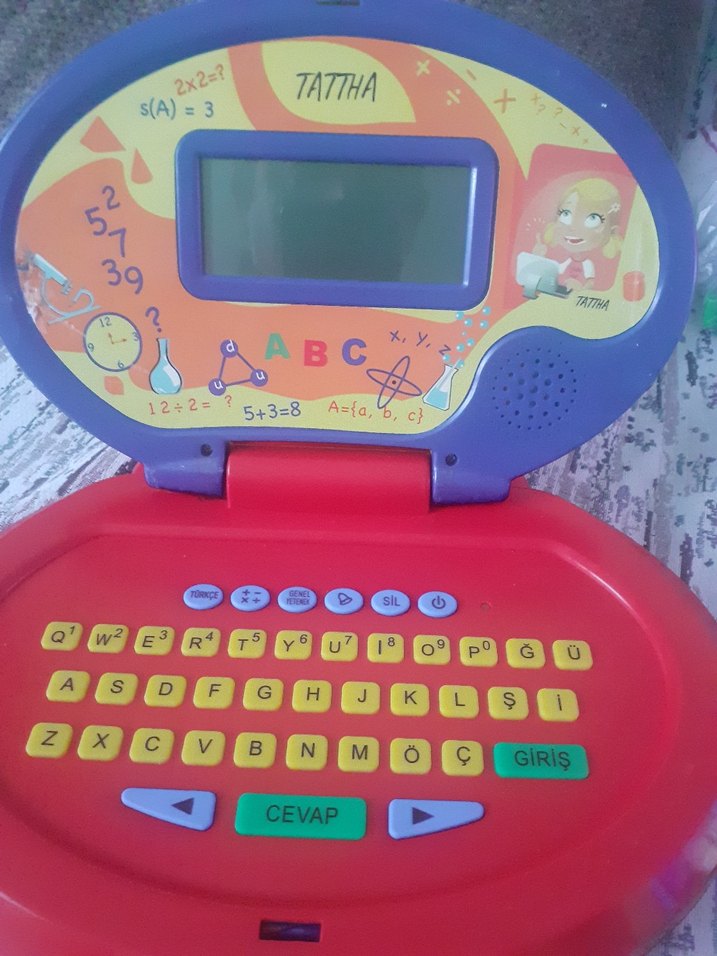 Mor Renkli Eğitici Oyuncak Dizüstü - Görsel 5