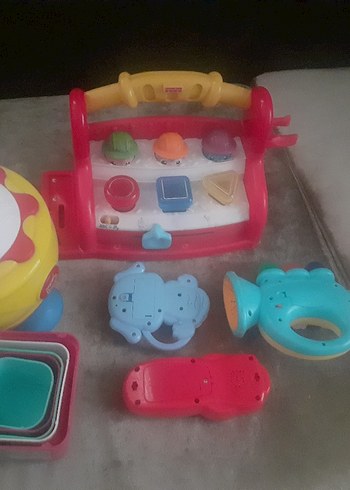 Renkli Çocuk Oyuncak Seti - Görsel 2