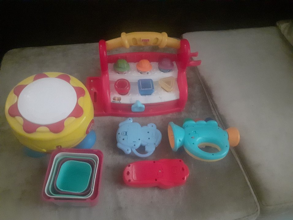 Renkli Çocuk Oyuncak Seti - Görsel 2