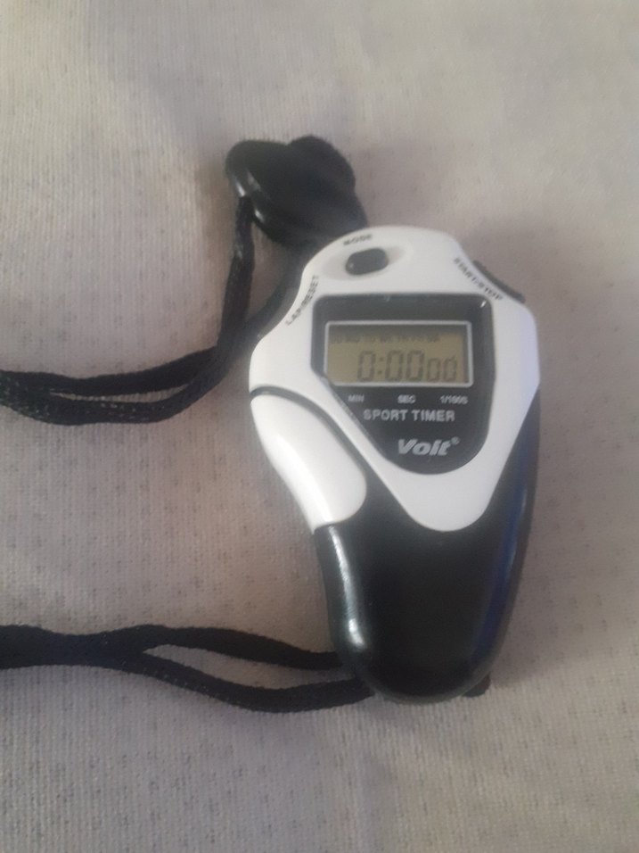 Volt Beyaz Gri Spor Kronometre - Görsel 2