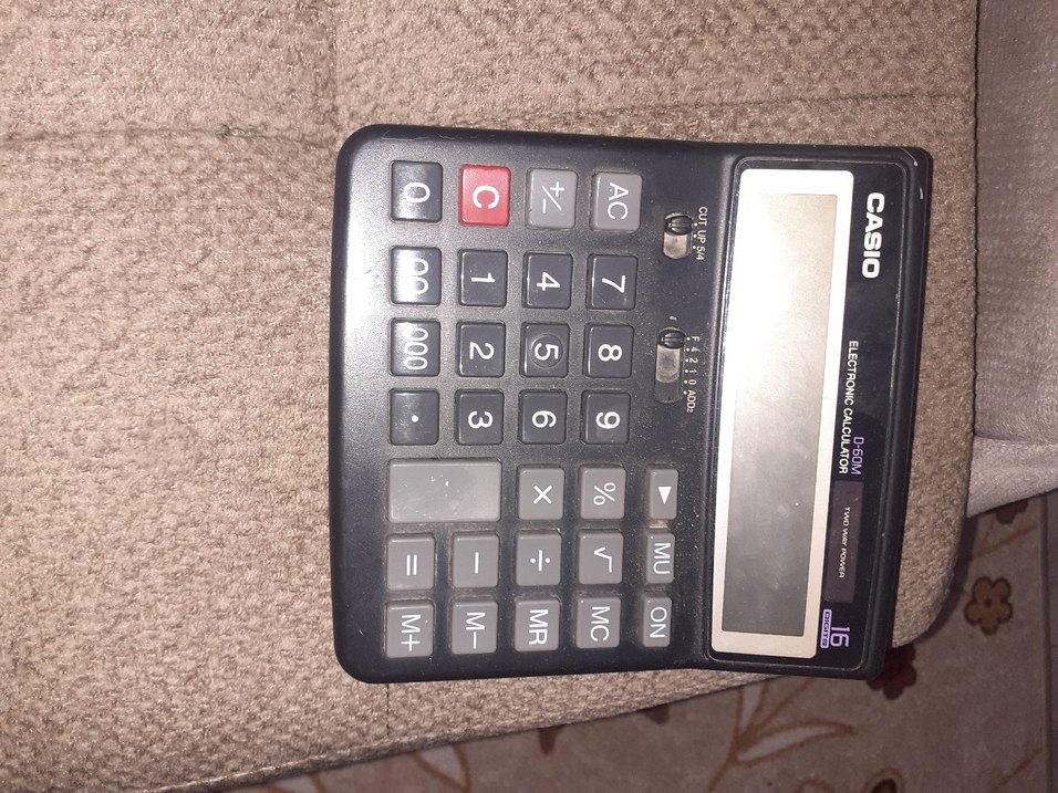 Casio 16 Haneli Elektronik Hesap Makinesi Siyah - Görsel 2