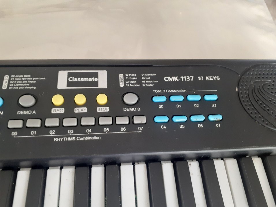 JWIN Siyah Elektronik Klavye - Görsel 2