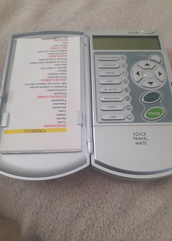 Dijital sozluk Sesli Seyahat Yardımcısı Beyaz-Gri - Görsel 2