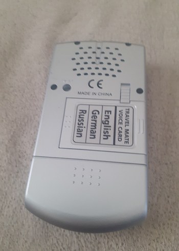 Dijital sozluk Sesli Seyahat Yardımcısı Beyaz-Gri - Görsel 4