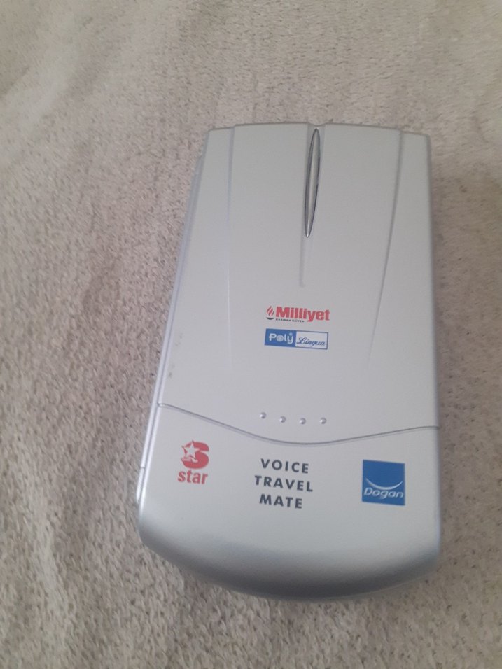 Dijital sozluk Sesli Seyahat Yardımcısı Beyaz-Gri - Görsel 3