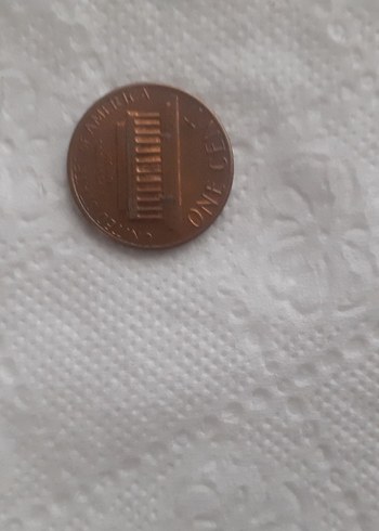 Amerika Birlesik Devletleri 1 Cent Bakir Madeni Para