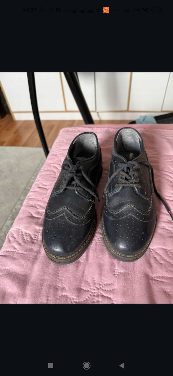 çocuk deri ayakkabi - Görsel 2