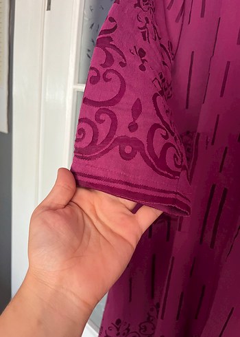 Zara Mor Bohem Uzun Kollu fermuarlı kap