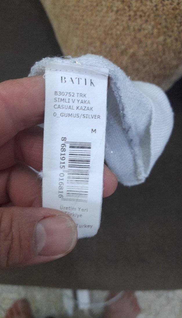 Beyaz Gri Elastik Baskılı Erkek Eldiven - Görsel 3