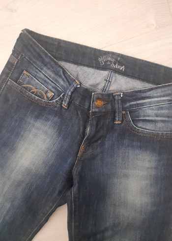 Mavi Jeans Kadın Lacivert Slim Fit Midi Kot Pantolon