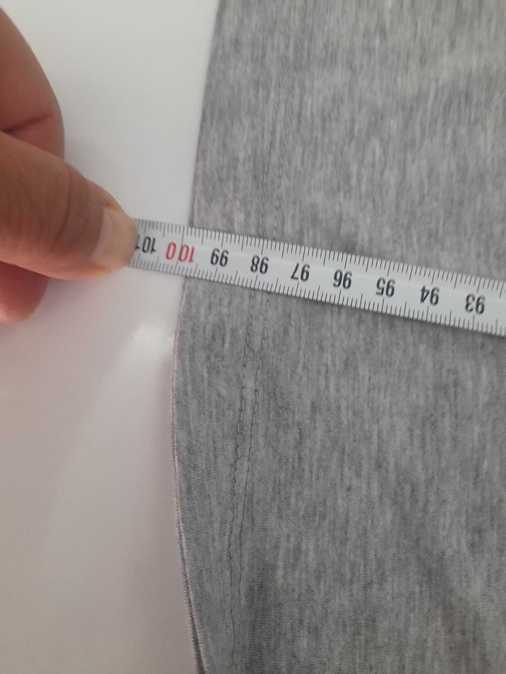 Gri Midi Hamile Elbisesi Mickey Baskılı - Görsel 5