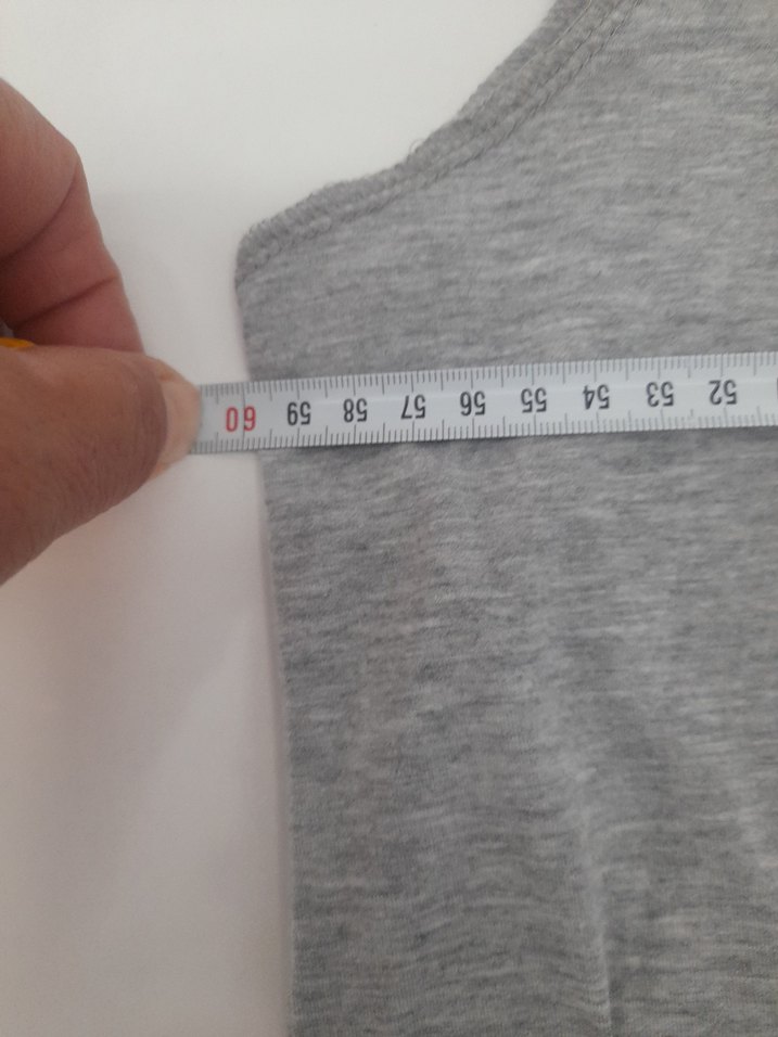 Gri Midi Hamile Elbisesi Mickey Baskılı - Görsel 4