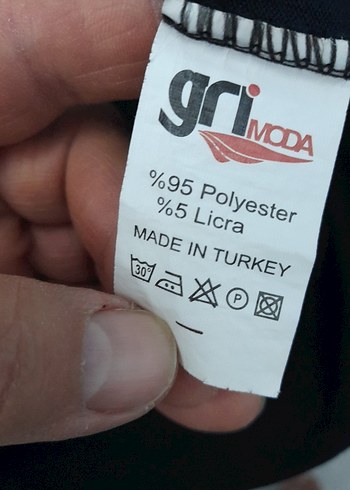 l Beden Dantel Detaylı Siyah V Yaka Triko Bluz