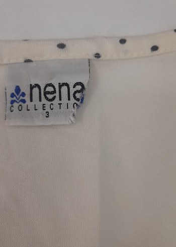 Uzun Kollu Beyaz Nakışlı Kadın Sabahlık - Görsel 5